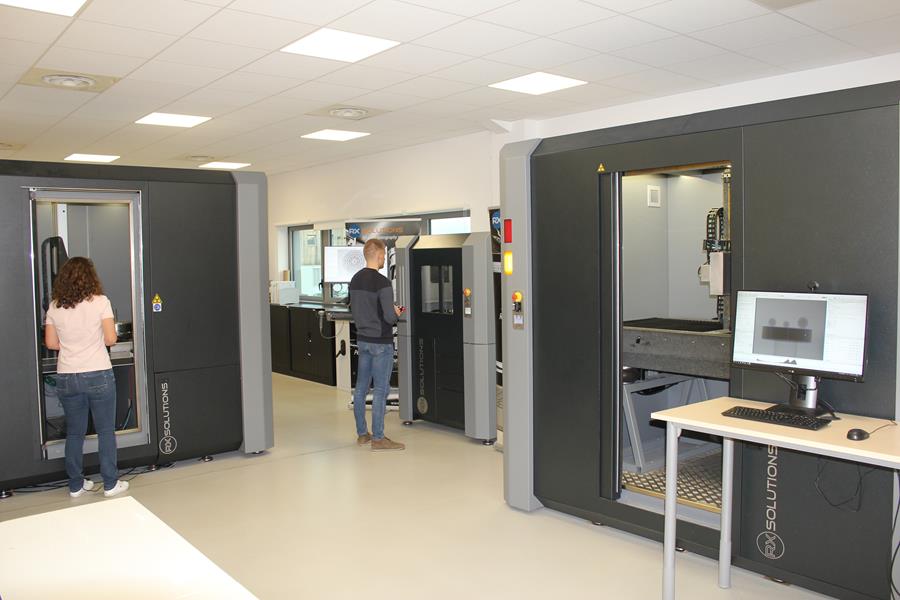 Équipement de tomographie  pour la fabrication additive