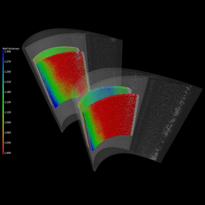 Tomographe industriel pour la production