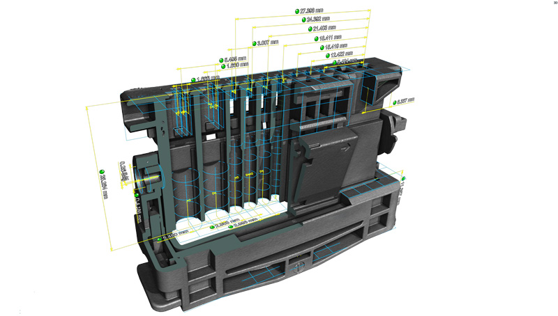 Metrologie dimensionnelle par tomographie