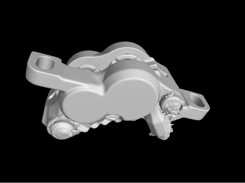 X-ray from bike caliper