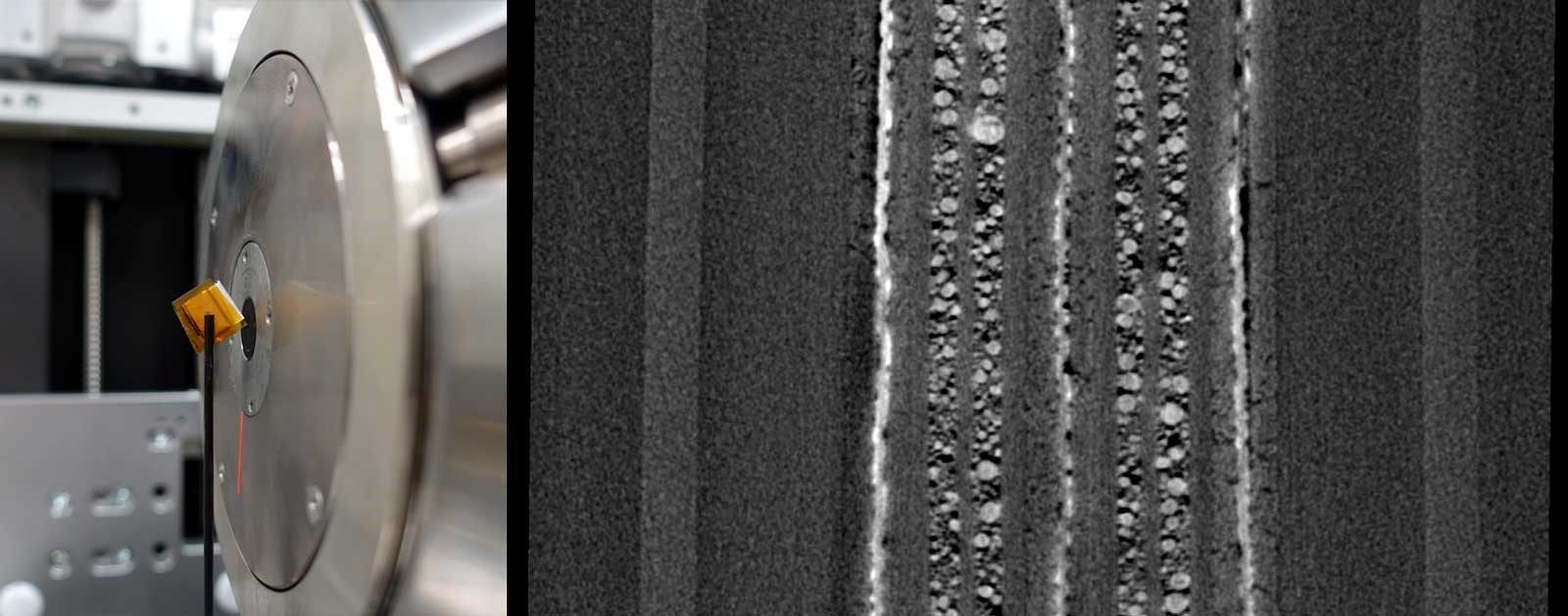 Anode batterie - 0.85 µm - 160 kV