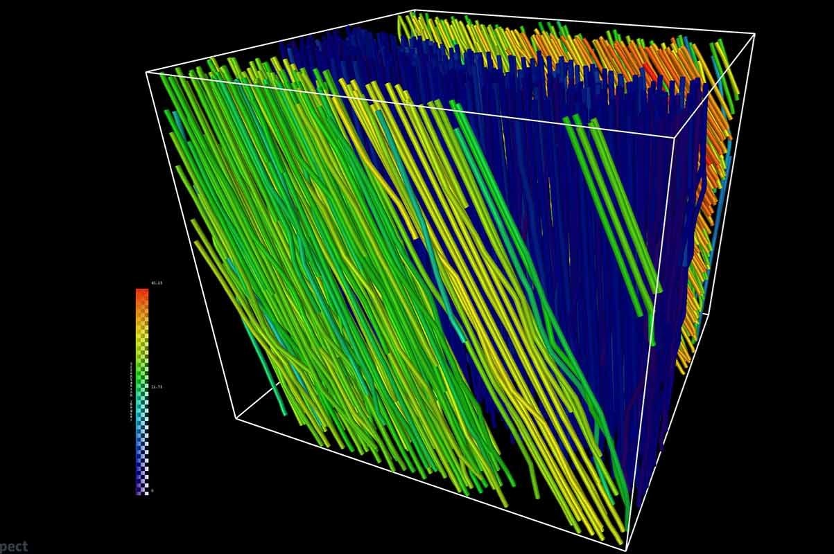 Analyse fibres par microtopographie