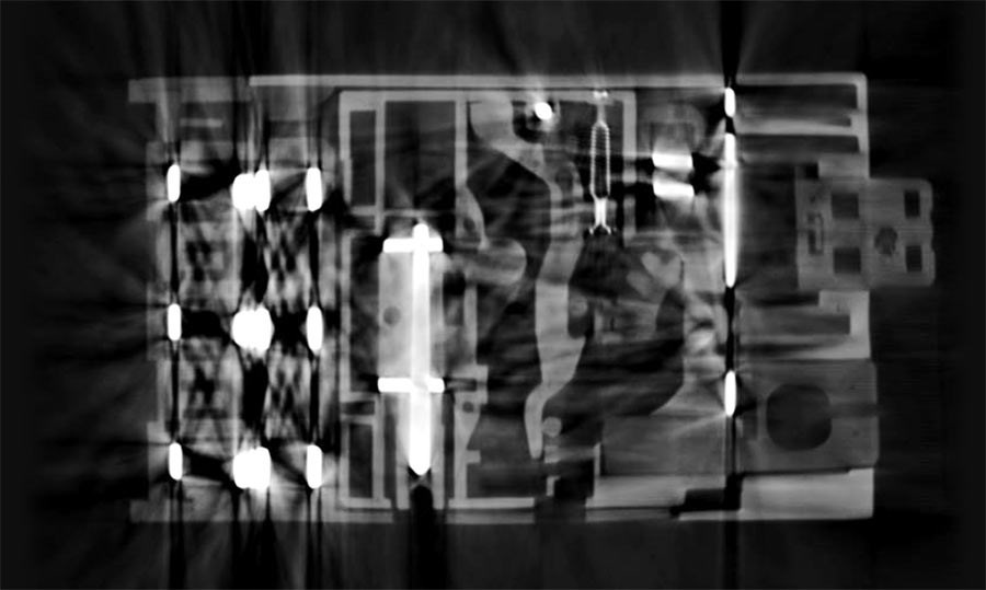 Tomographie industrielle - multi-matériaux