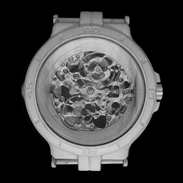 Micro CT sur montre mécanique. RX Solutions