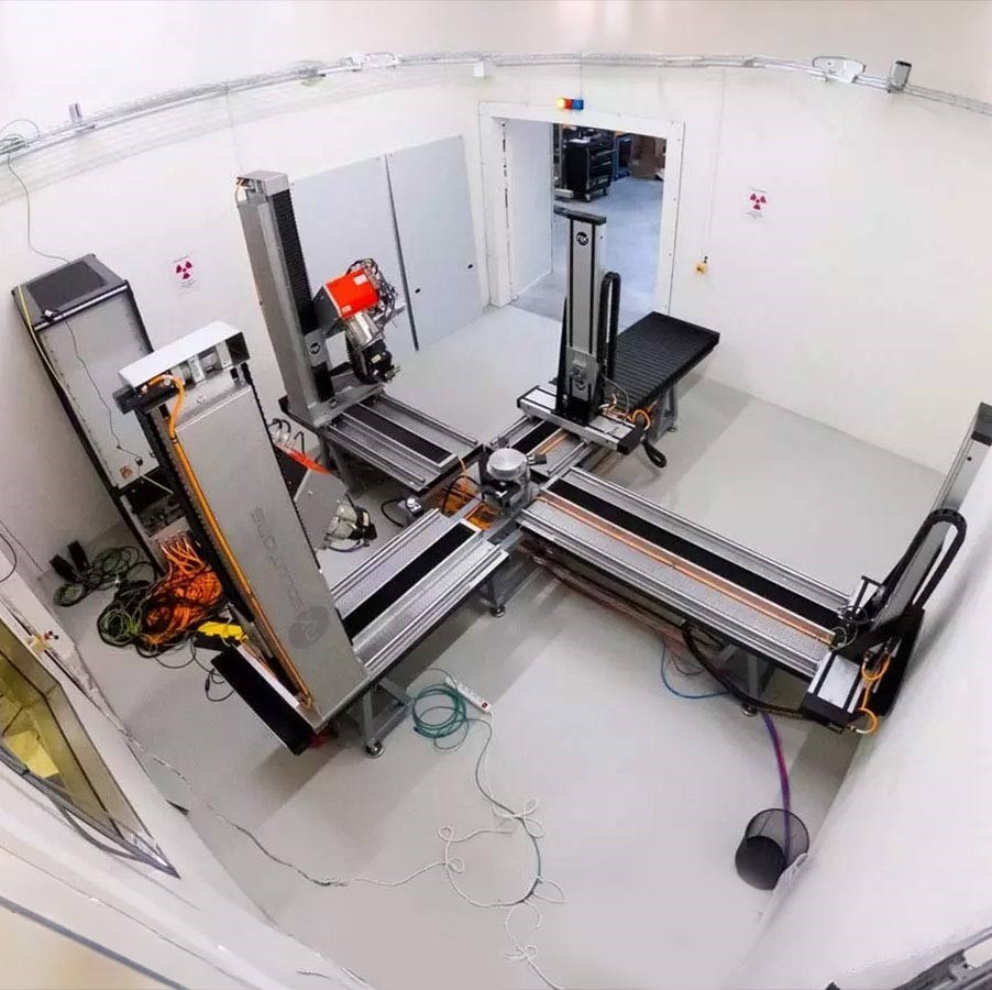 Tomographe haute énergie - sur mesure