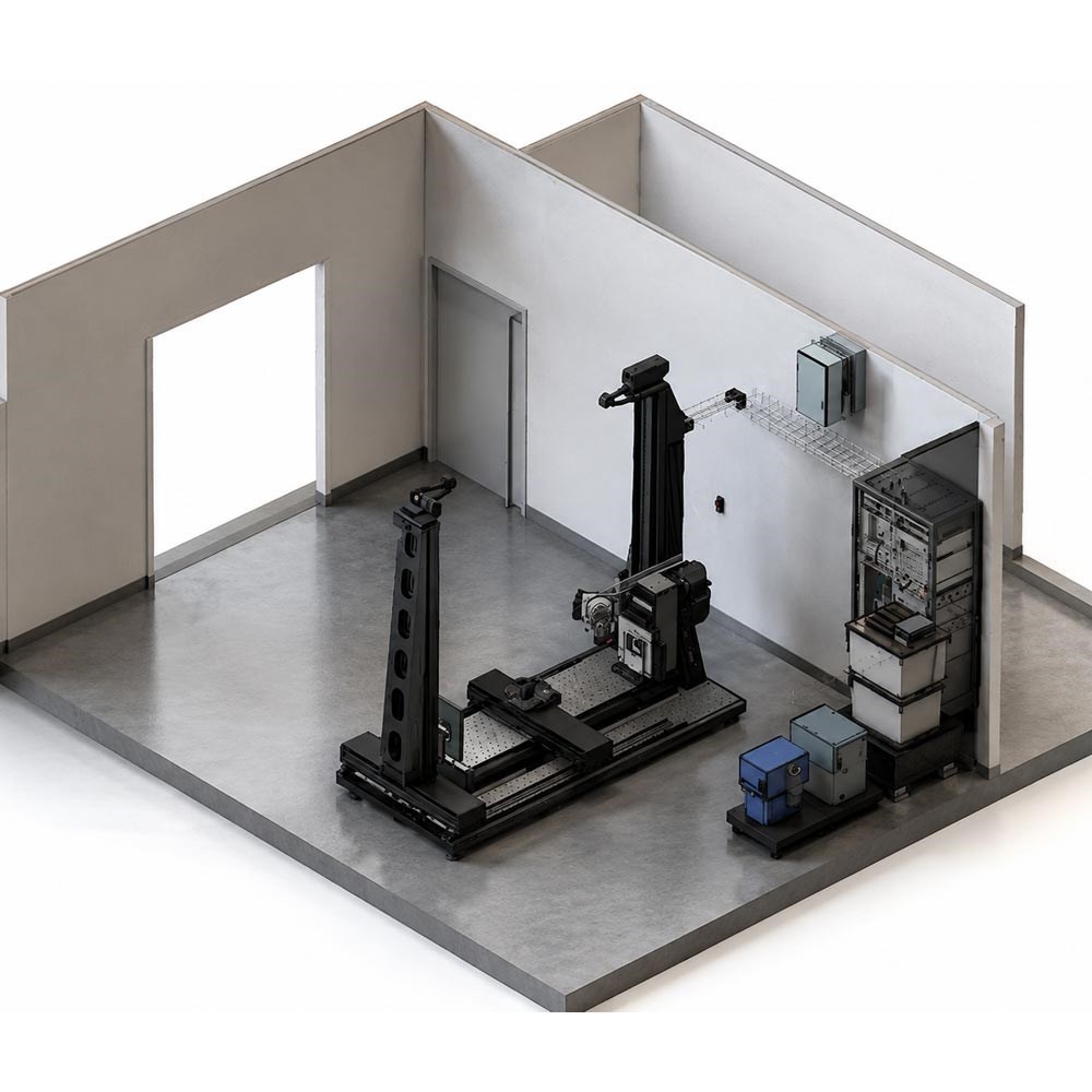 Tomographe haute énergie - sur mesure