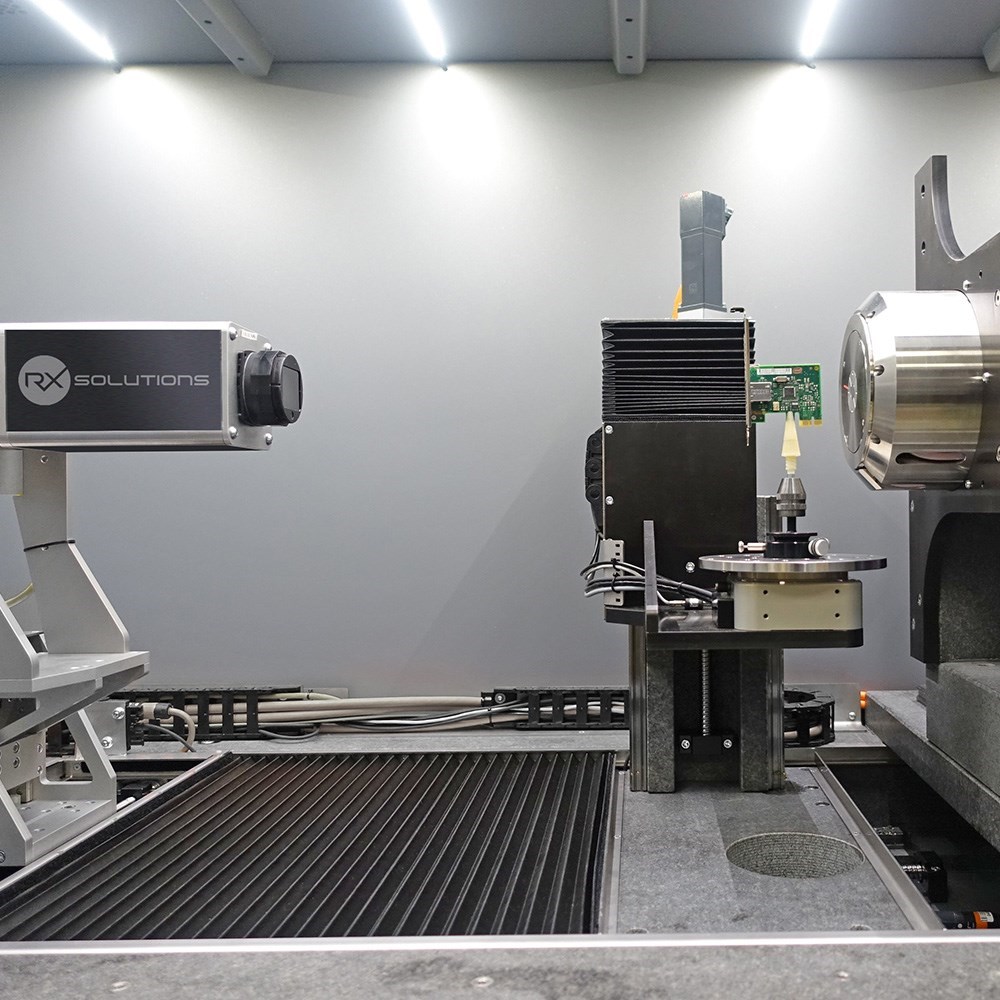 Sensor positioned in the EasyTom 160, limited-angle acquisition