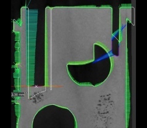 valve injection plastique analyse tomographie RX Solutions