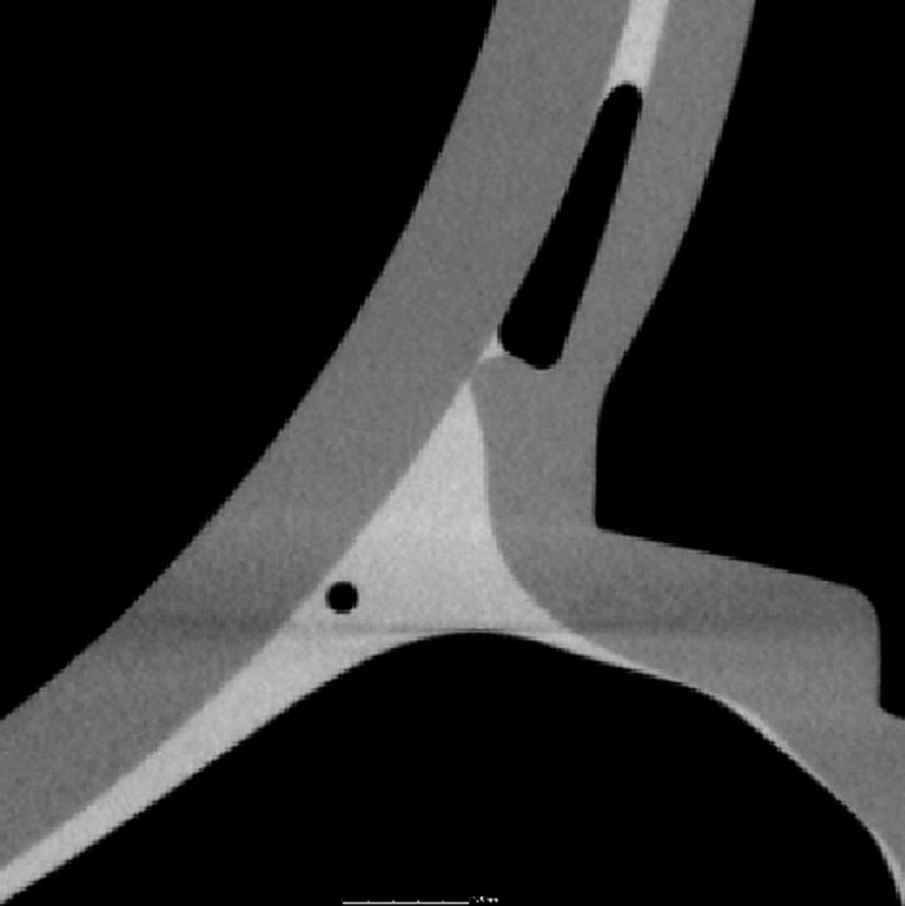 Liquid flow area