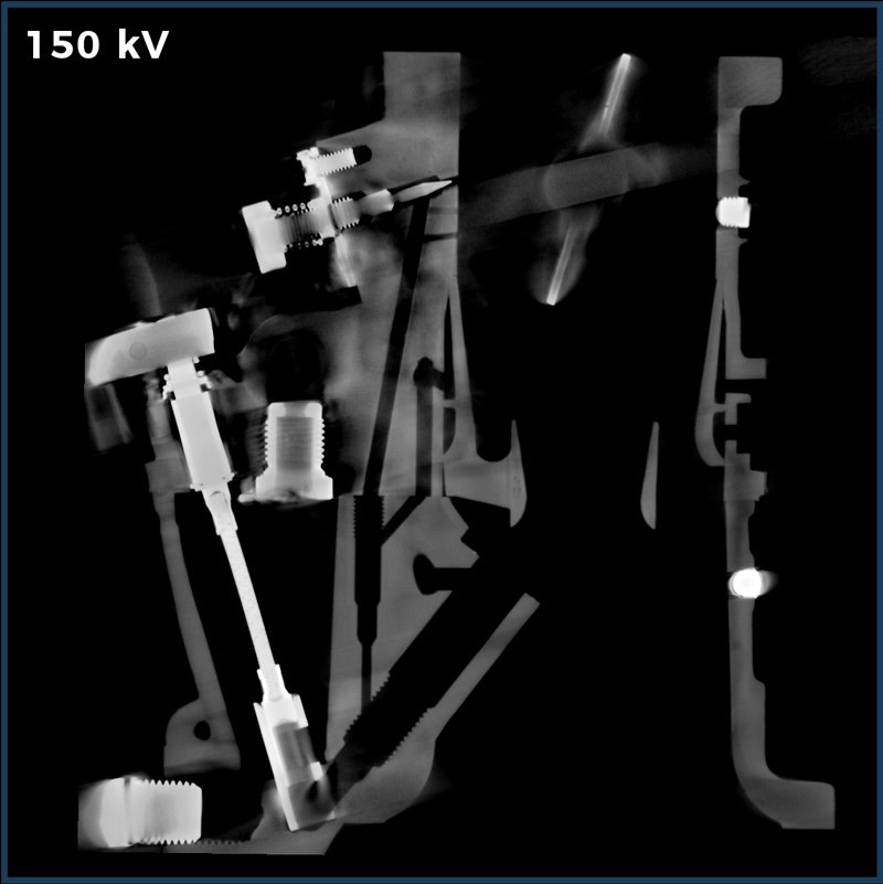 Reconstruction X-Act carburateur - Scan 150 kV<br><br>-image